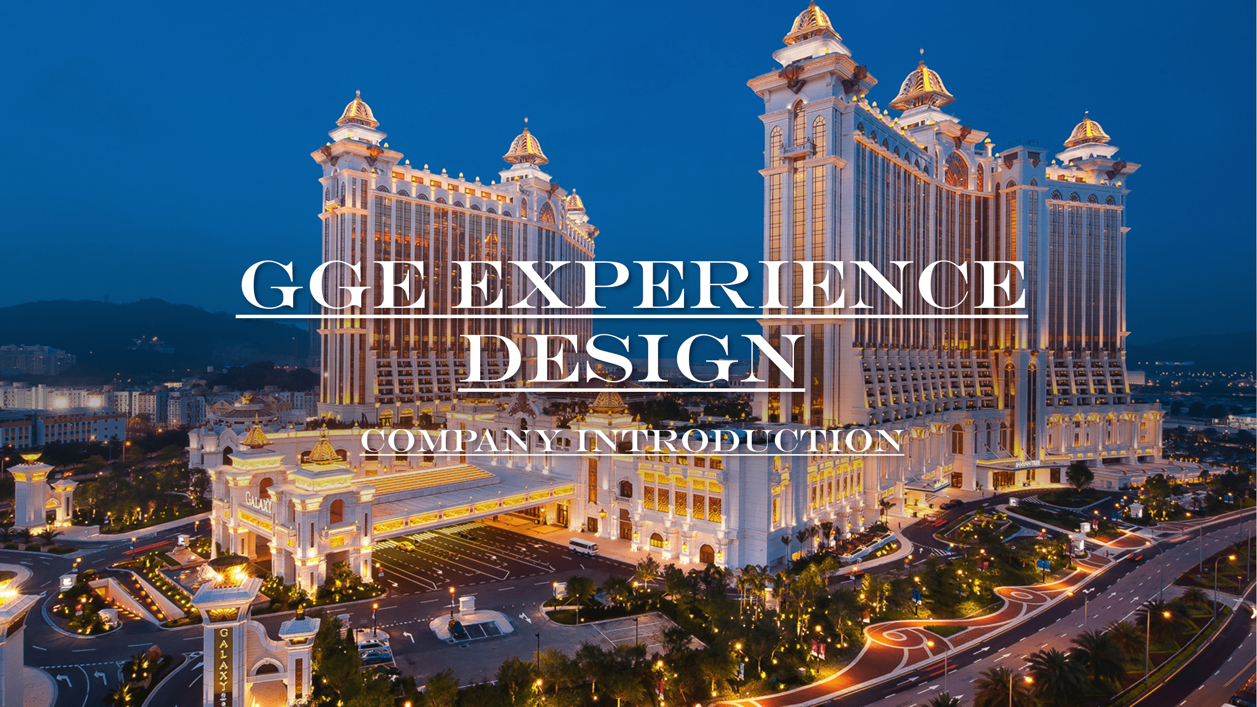 GGE Experience Design